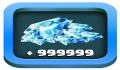 Amount of diamantes