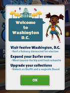 Tour mondiale di Subway Surfers: Washington DC