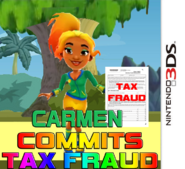 Carmen comete fraude fiscal