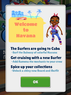 Tour Mundial do Subway Surfers: Havana