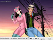 10 lazos en el anime Couple Creator