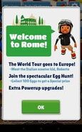 Tour Mundial do Subway Surfers: Roma