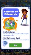 Tour Mundial do Subway Surfers: Edimburgo