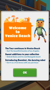 Subway Surfers World Tour: playa de Venecia