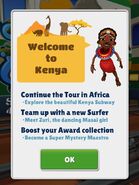 Tour Mundial do Subway Surfers: Quênia