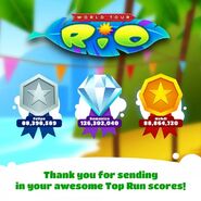 Top run