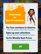 Gira mundial Subway Surfers: San Francisco 2017