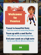 Tour Mundial do Subway Surfers: Veneza