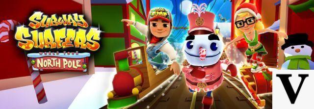 Distribuindo Presentes de Natal no Subway Surfers Polo Norte 