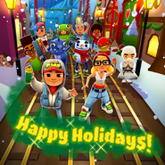 Subway Surfers atualizado novamente com tour no Polo Norte (NATAL) 