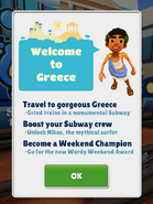 Subway Surfers World Tour : Grèce