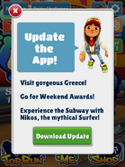 Tour Mundial do Subway Surfers: Grécia